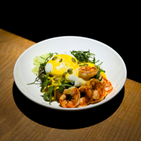 Benedict with Shrimp